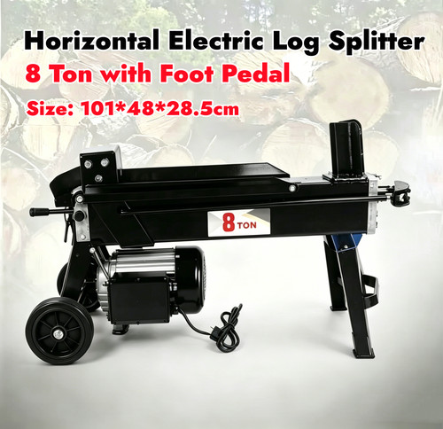 Electric ton log splitter - ton,